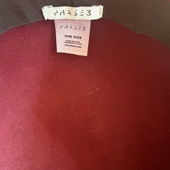 Phase 3 Burgundy Floppy Hat - Picture 4 of 5